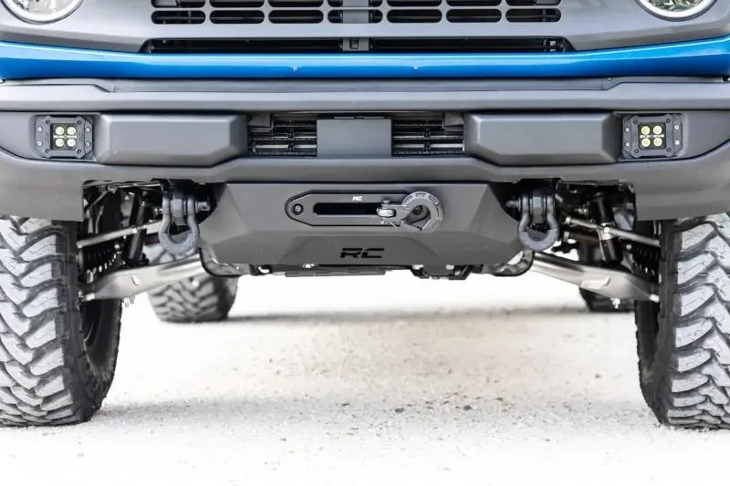 Ford Bronco 2021 Bronco Rough Country Hidden Winch Mount & Skid Plate Kit 51054 2021 Bronco Rough Country Hidden Winch Mount & Skid Plate Kit 51054 3