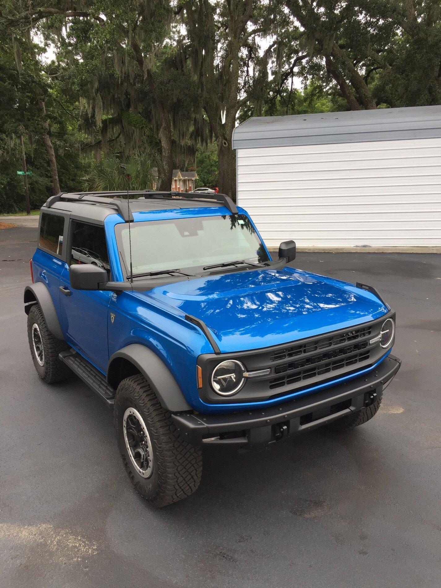 Ford Bronco Base Bronco ordering ..  not much you can add 327C7671-B54A-4169-B884-4C5B9C93A744