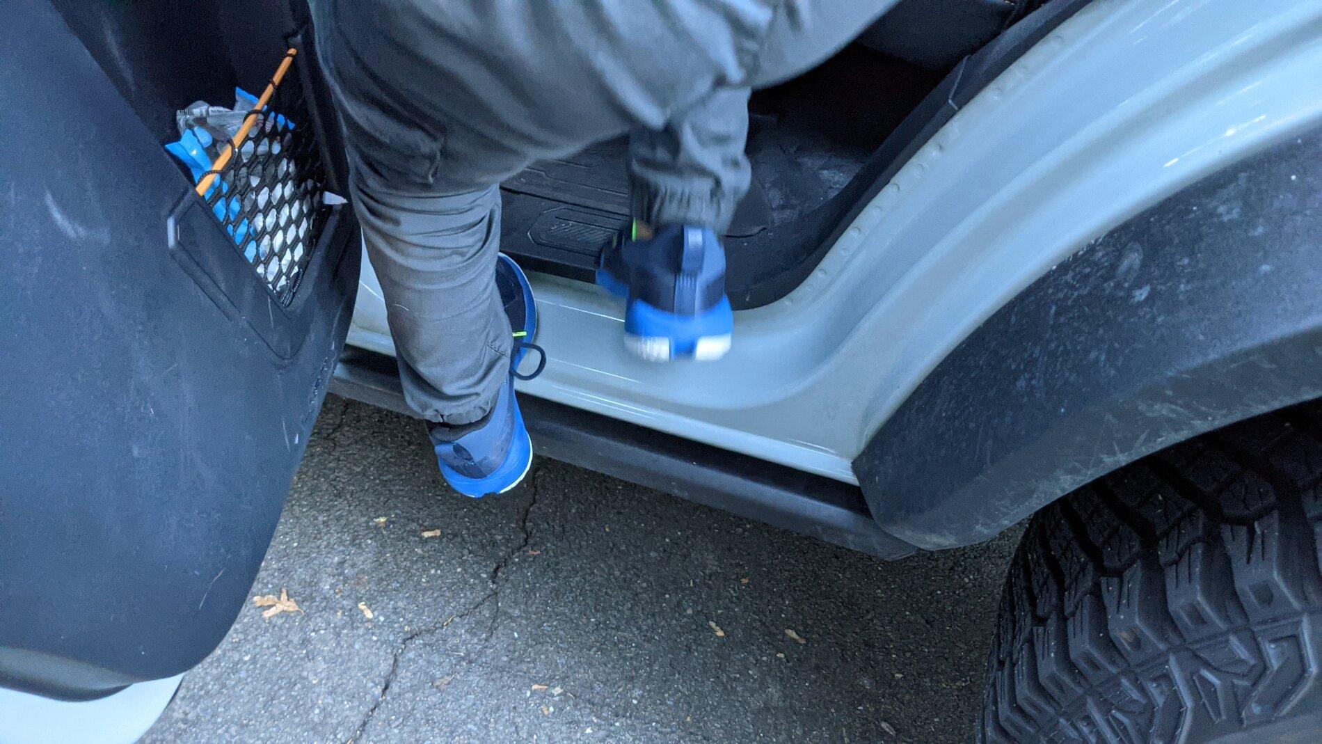 Ford Bronco Side Steps for Badlands with rock rail? PXL_20211001_214045177