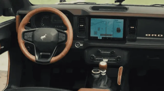 Ford Bronco BRONCO RAPTOR - INTERIOR Renderings (best guess) 1633127511873