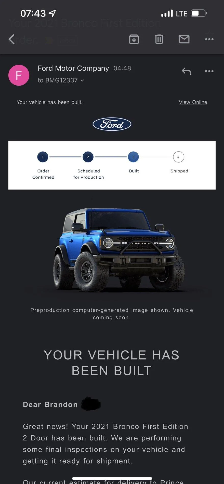 Ford Bronco *** DIRT MOUNTAIN Broncos - Built, Shipped, Delivered Tracker*** BF2A5FB0-35C8-4275-8F6B-1E36B9D7B0DD