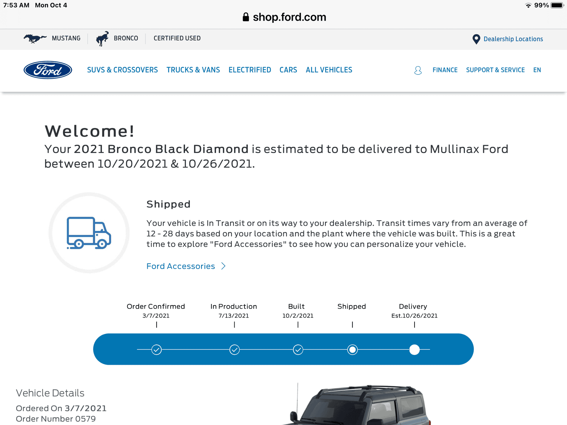 Ford Bronco 6/30 blend dates A610E0EE-C97E-45F0-AE74-A4259D652B48