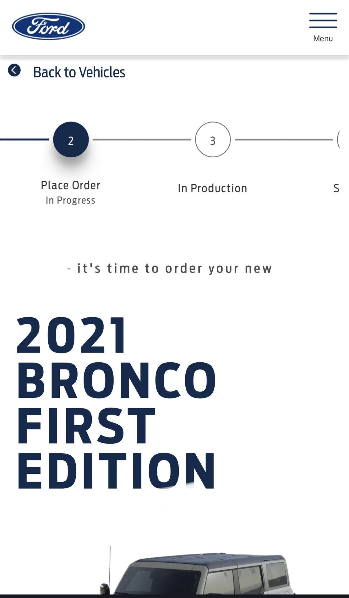 Ford Bronco Time to reorder 2021 Bronco 89342F18-8D32-46A4-9152-74B4C4E7AA1A