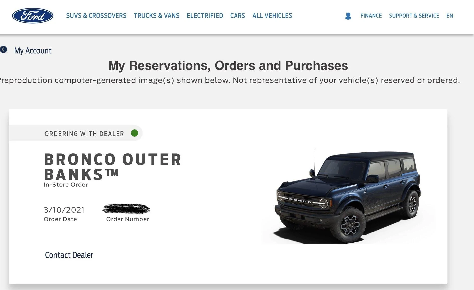 Ford Bronco Time to reorder 2021 Bronco 1633374452745
