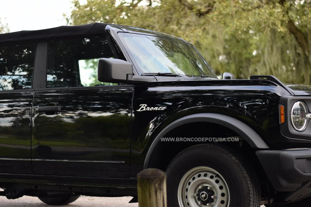 Ford Bronco Adhesive backed Heritage Bronco Fender Badges by BroncoDepotUSA [NO LONGER AVAILABLE] DSC_8662