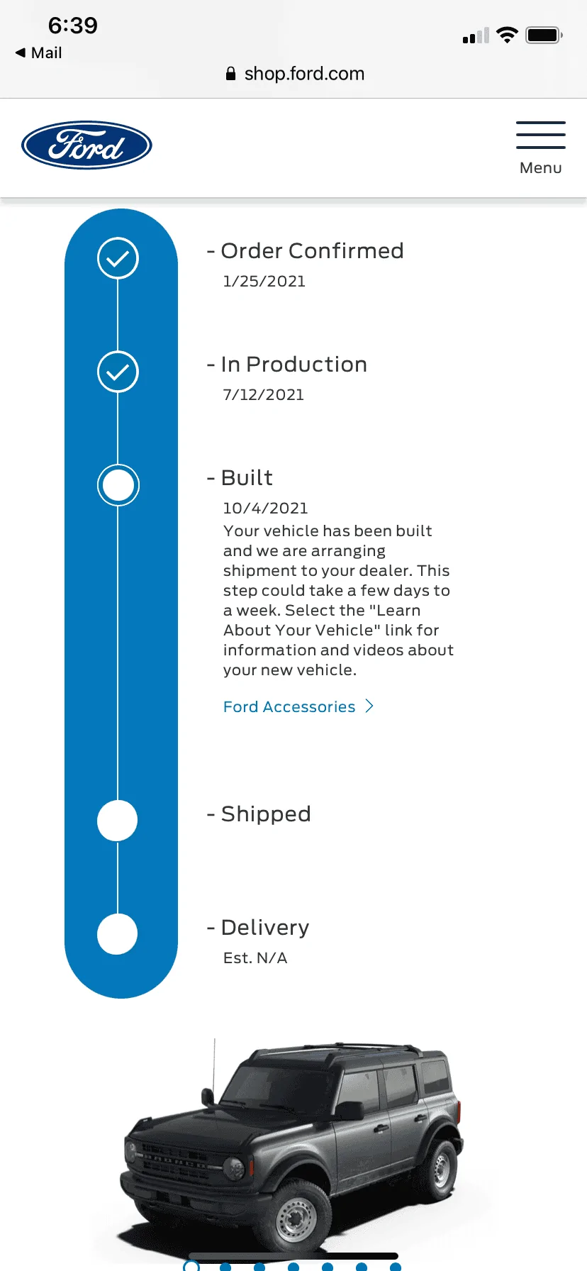 Ford Bronco *** DIRT MOUNTAIN Broncos - Built, Shipped, Delivered Tracker*** 8BEFBF13-04AE-4870-BDCB-A9061C8163AA