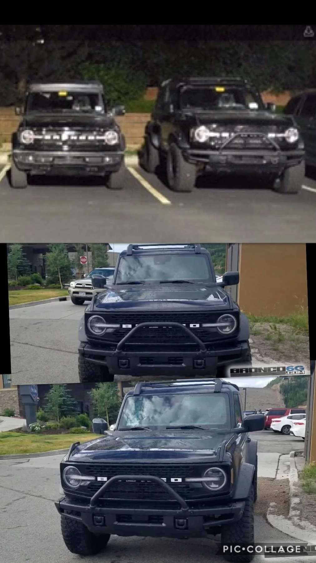 Ford Bronco Anyone prefer the smaller tire look? C4EE7A15-41B3-49E2-900B-067C91B027A0