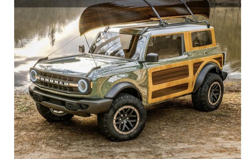 Ford Bronco Bronco 2 Door preview renderings (with white top) 2C788770-7DD7-4A94-A553-DC64E4CA1D9D