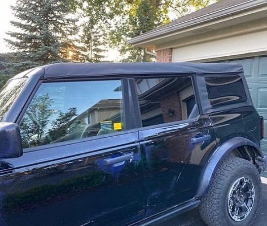 Ford Bronco First Real Life Look at Soft Top on 2021 Bronco 2021 Ford Bronco Soft Top 4 Door 1