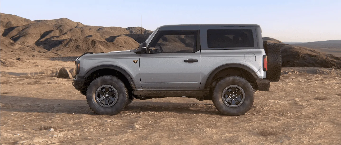 Ford Bronco Iconic Silver Paint Thread IS3