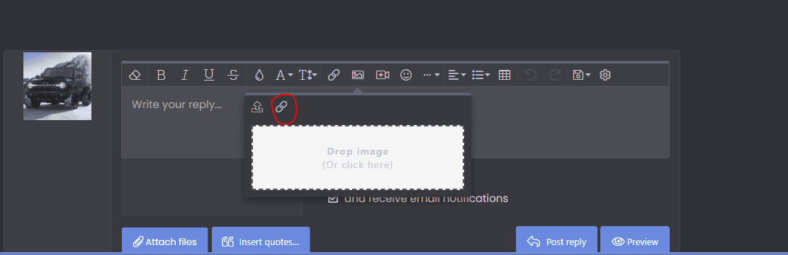 Ford Bronco Attaching or linking pics in posts.... step 2.PNG
