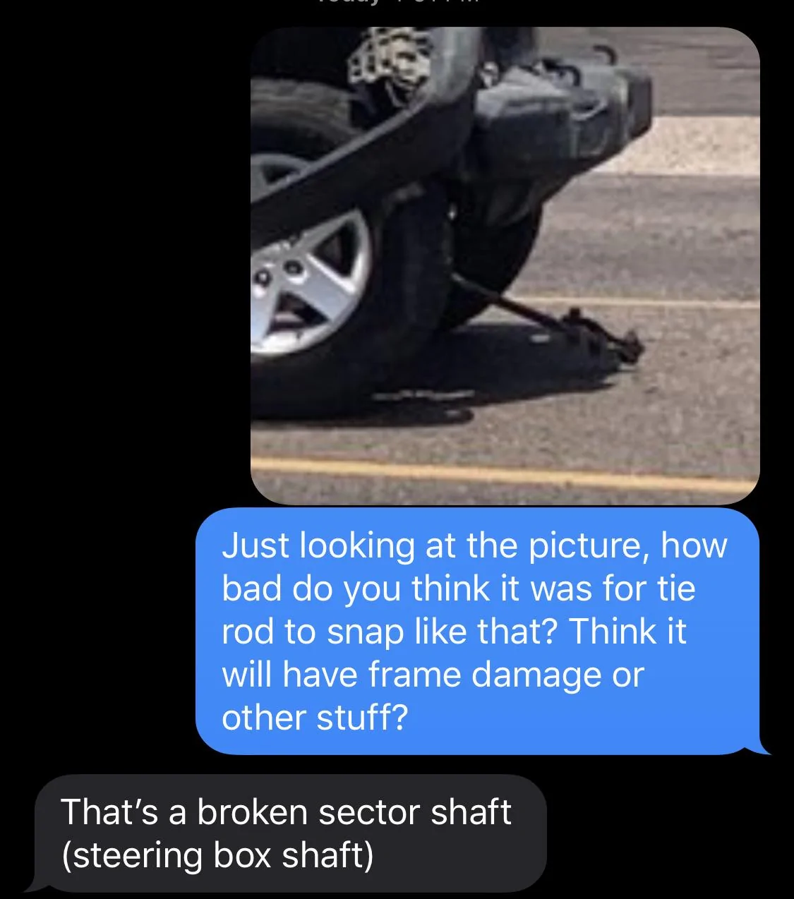Ford Bronco Just crashed my jeep 5809E003-2EEC-473E-9D91-15B6E5603264