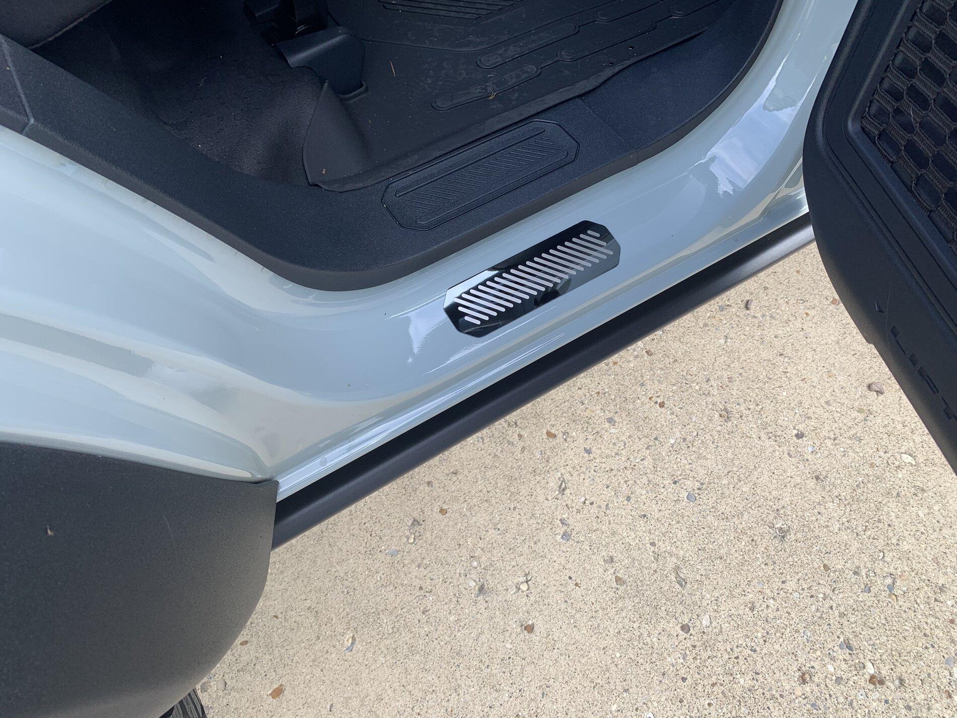 Ford Bronco best door sill protection? D6761C94-F225-459C-889A-18C07A3D6717