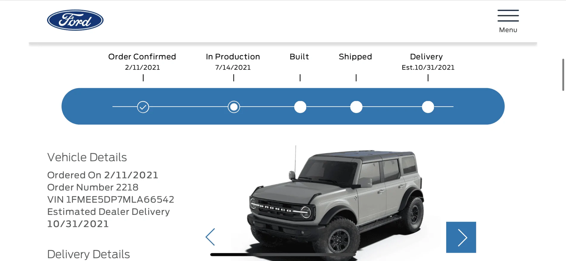 Ford Bronco *** DIRT MOUNTAIN Broncos - Built, Shipped, Delivered Tracker*** F80DCBBB-2B45-4B00-BA0E-A26EF8F76F65