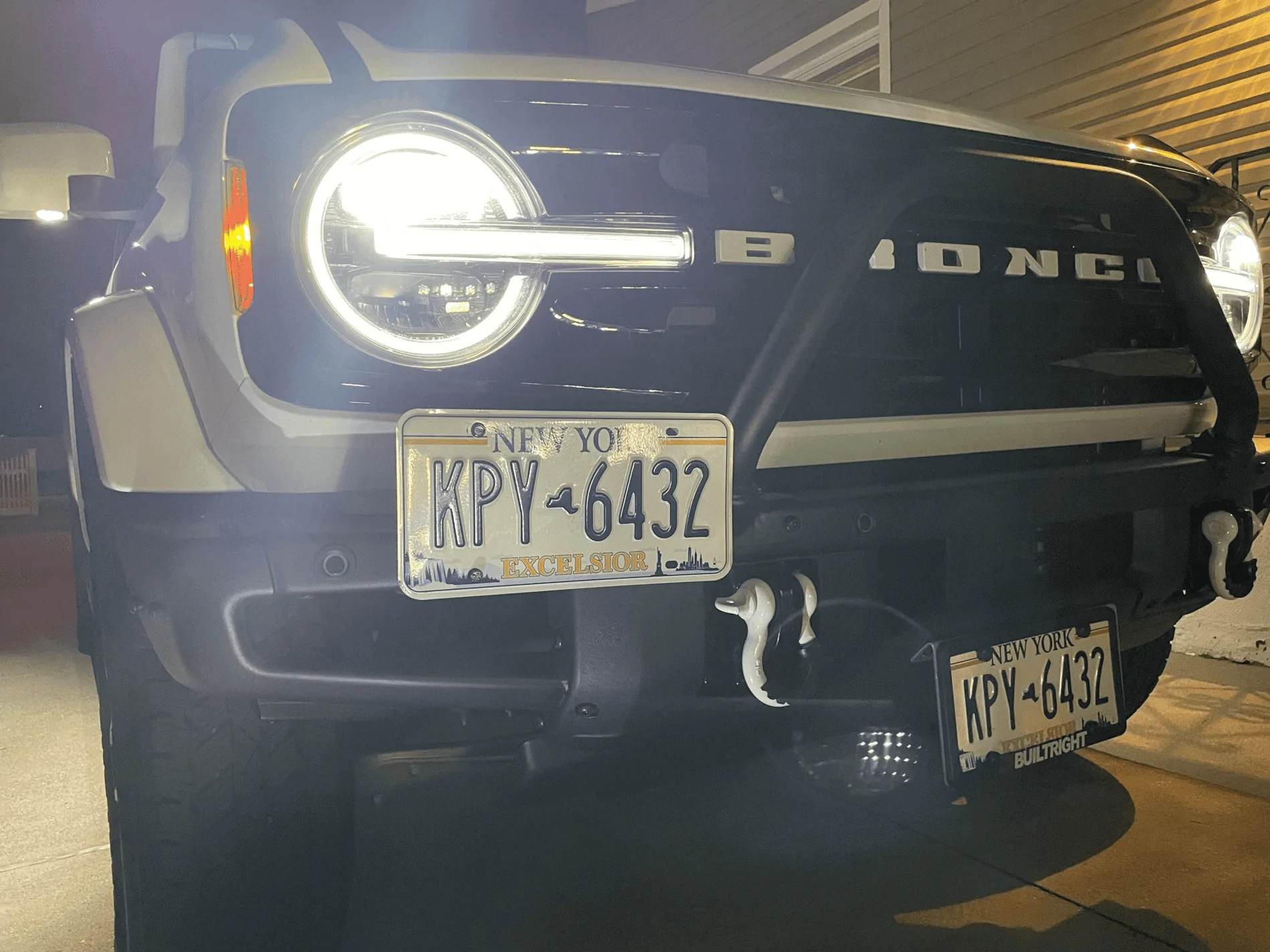 Ford Bronco Coming Soon... License Plate Relocation Bracket 1633482714438