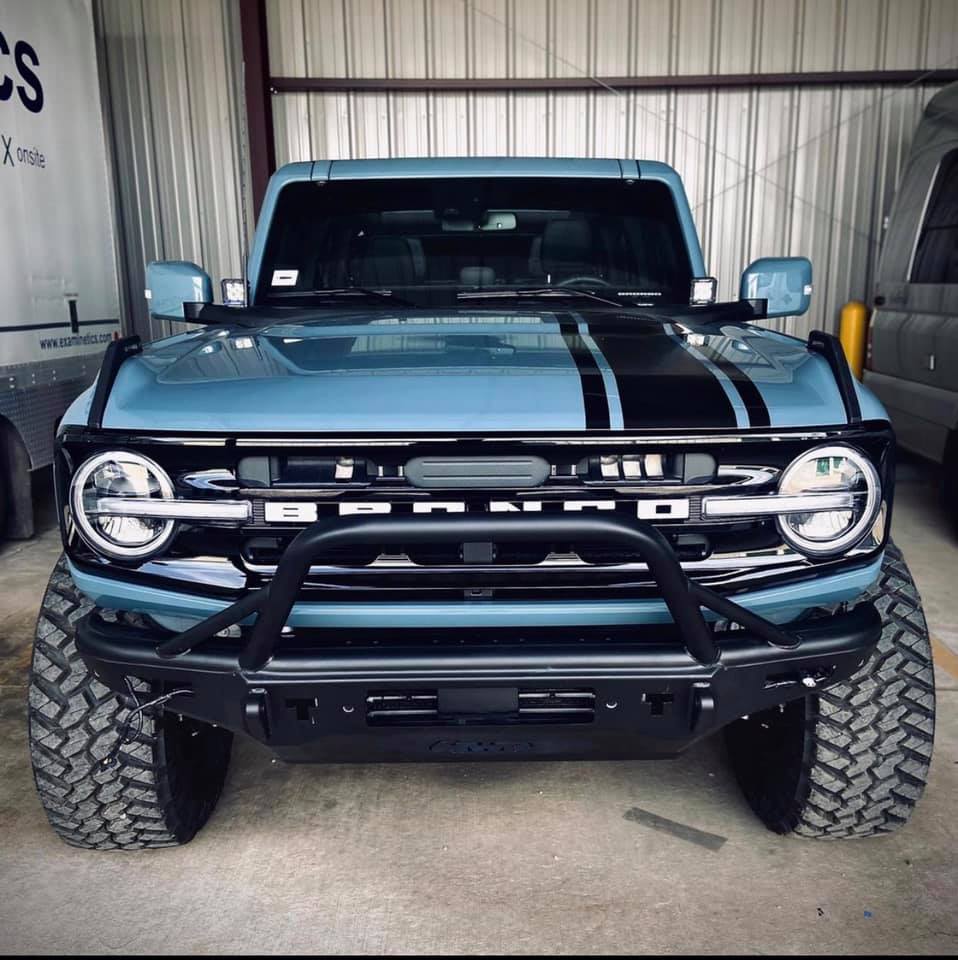 Ford Bronco AREA 51 Bronco Club 2021 Bronco racing stripes