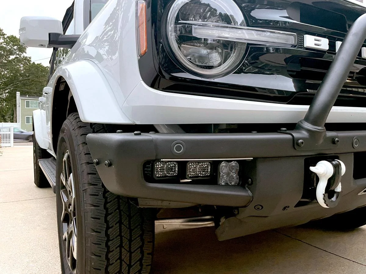 Ford Bronco Coming Soon... License Plate Relocation Bracket Diode Dynamics 1