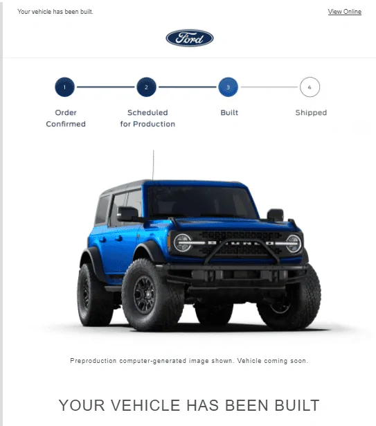 Ford Bronco 6/30 blend dates 1633522725459