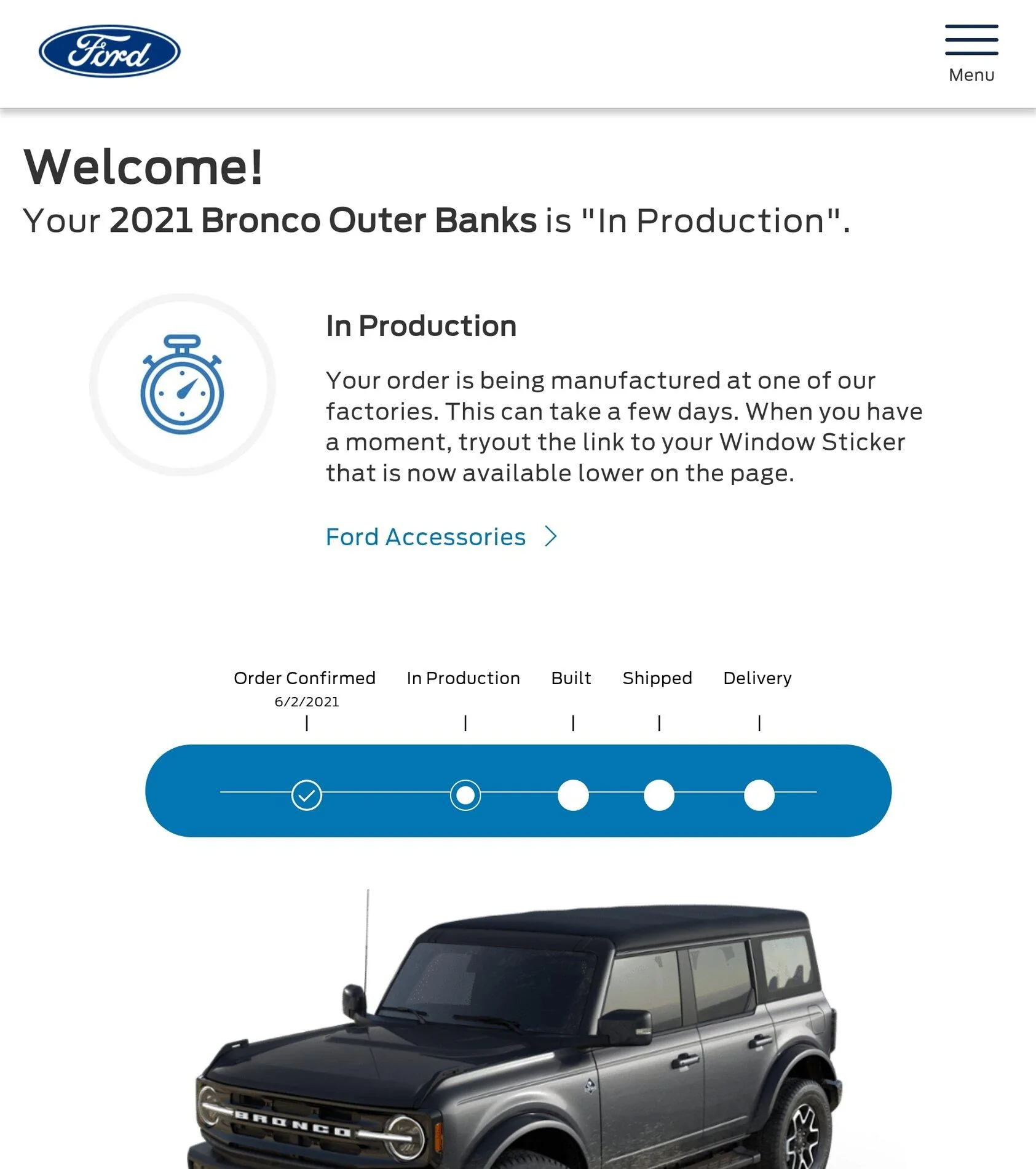 Ford Bronco 🛠 10/11/21 Build Week Group Screenshot_20211006-152238