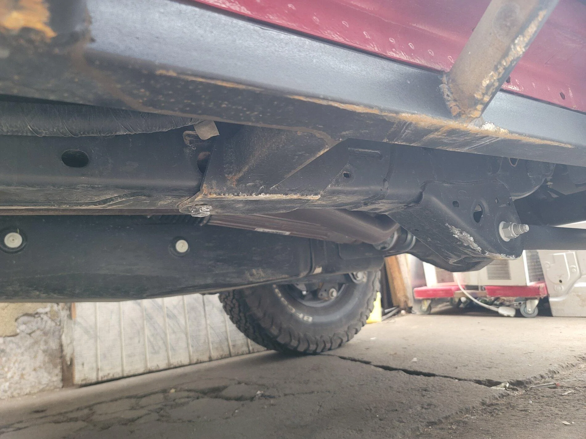 Ford Bronco 4door frame mounted custom sliders 20210927_172816