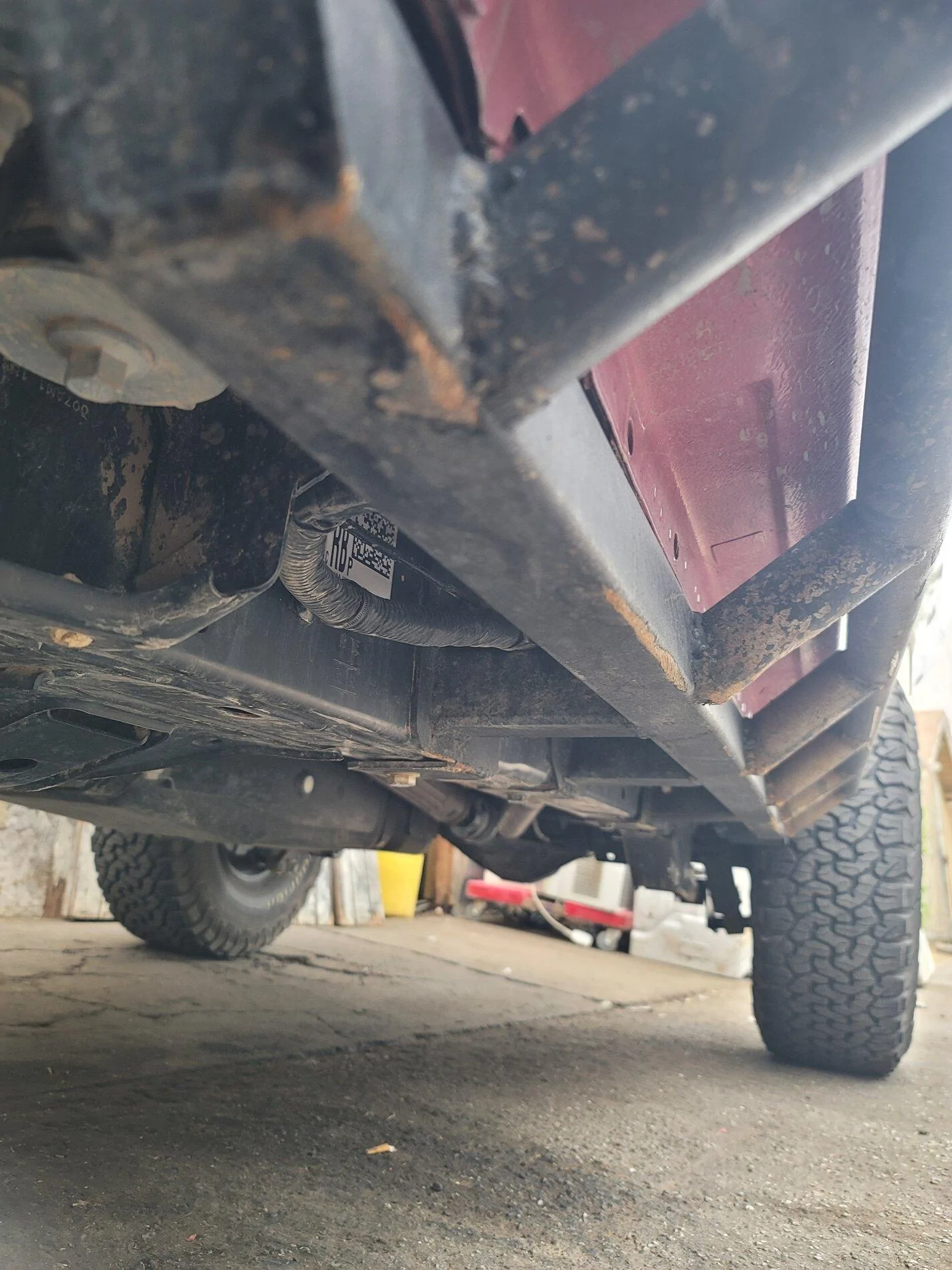 Ford Bronco 4door frame mounted custom sliders 20210927_172926