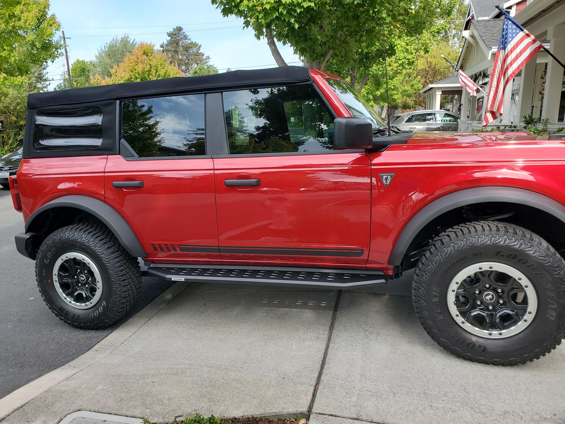 Ford Bronco Rider Graphix decals on! 20211007_105318