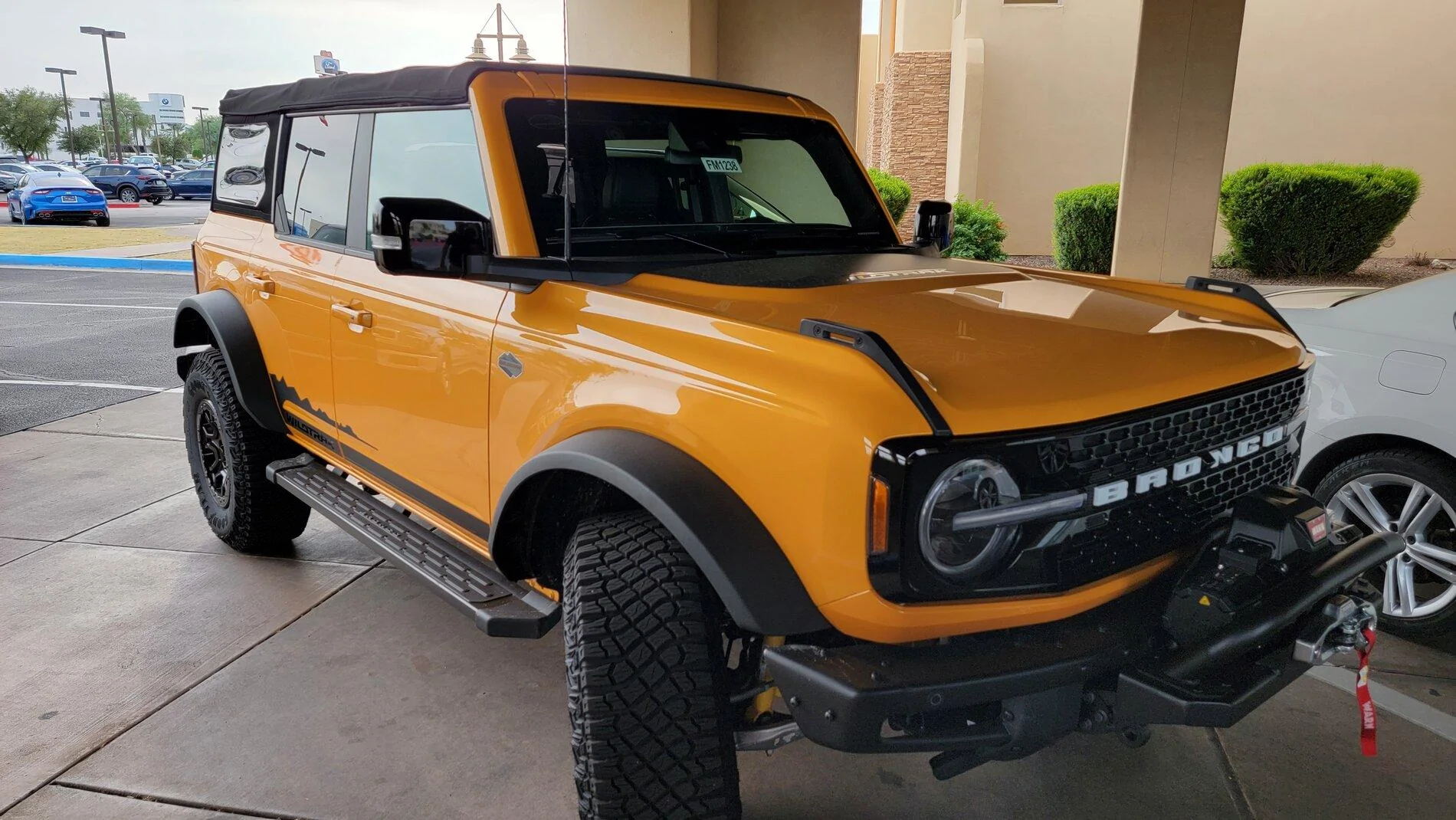Ford Bronco Details of the Ford Performance Winch Package - Installed on a Basesquatch 20210929_154147