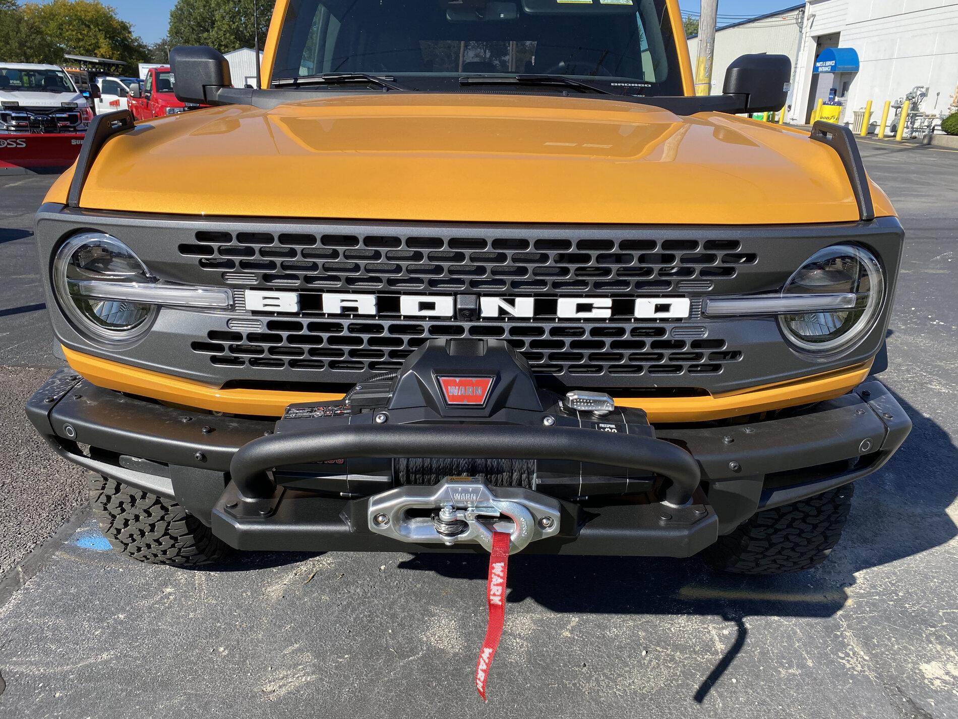 Ford Bronco Details of the Ford Performance Winch Package - Installed on a Basesquatch 58BD99E2-7200-4580-A445-22DB4E6B79A9