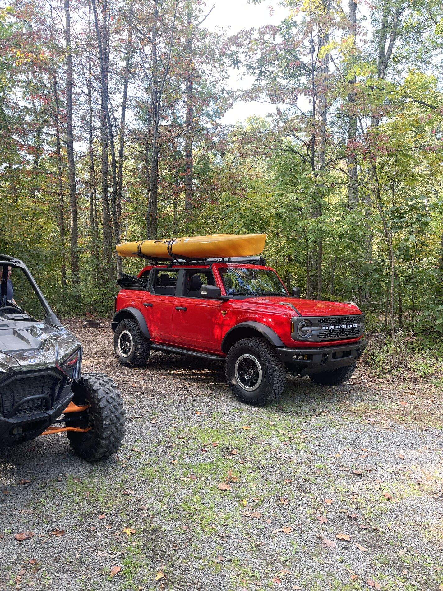 Ford Bronco Aftermarket Racks installed 77FD67C5-C943-4615-9B3C-B03DE9F75614