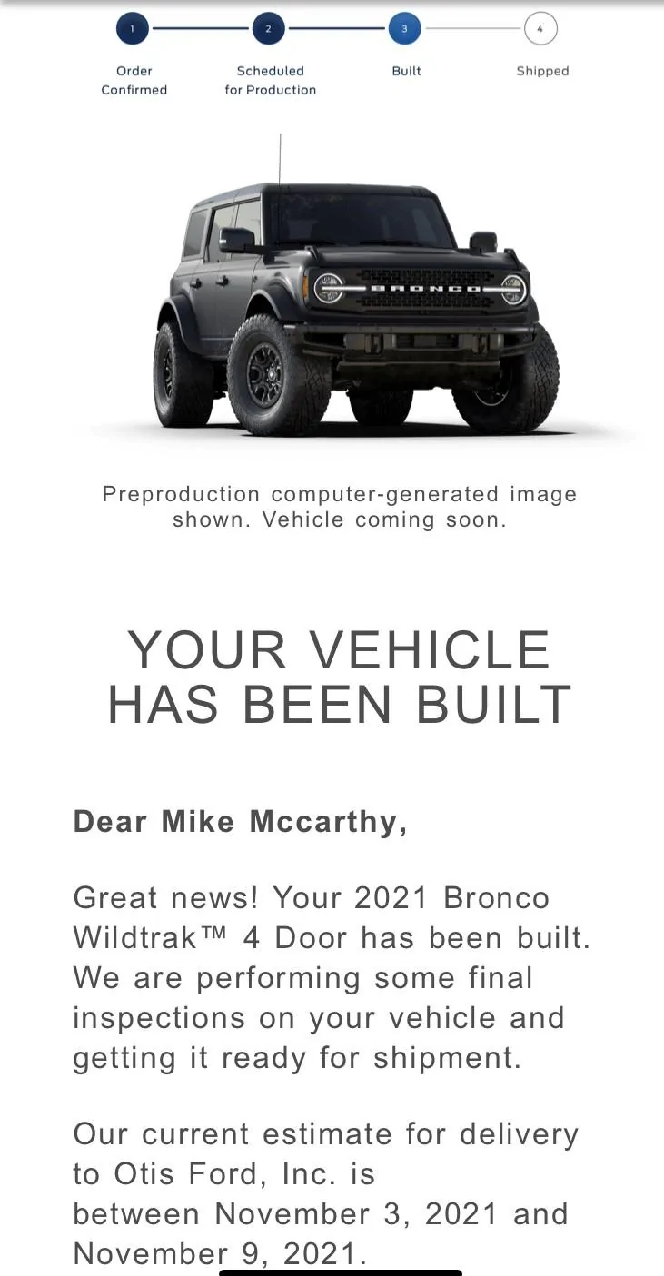 Ford Bronco *** DIRT MOUNTAIN Broncos - Built, Shipped, Delivered Tracker*** 1633690191257