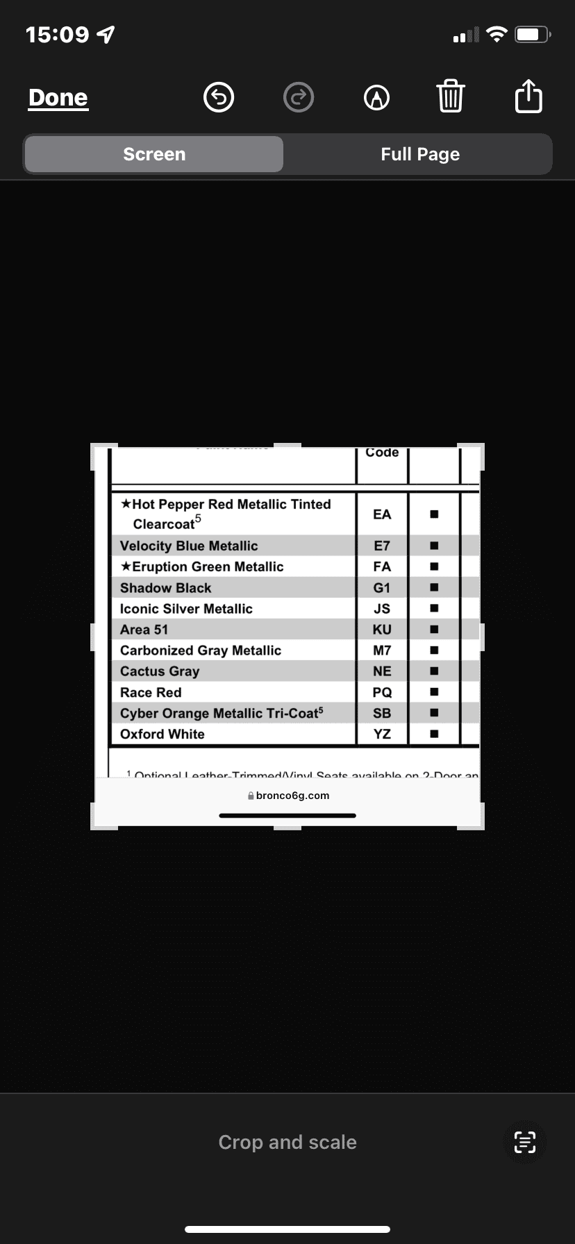 Ford Bronco 📒 Latest 2022 Bronco Order Guide Released (Updated Monthly) + Price List 0C07EF22-F542-42B5-B19D-F2A4D62D9A09