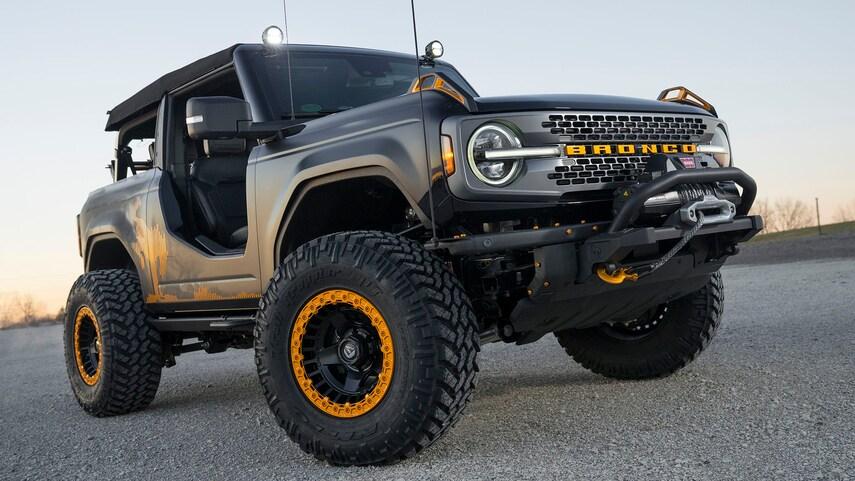 Ford Bronco Weekender Fender Flare Kit Ford-Bronco-Badlands-Sasquatch-Two-Door-Concept