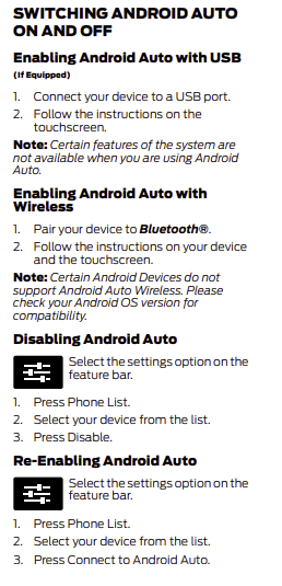 Ford Bronco Wireless android auto connecting wirelessly.PNG