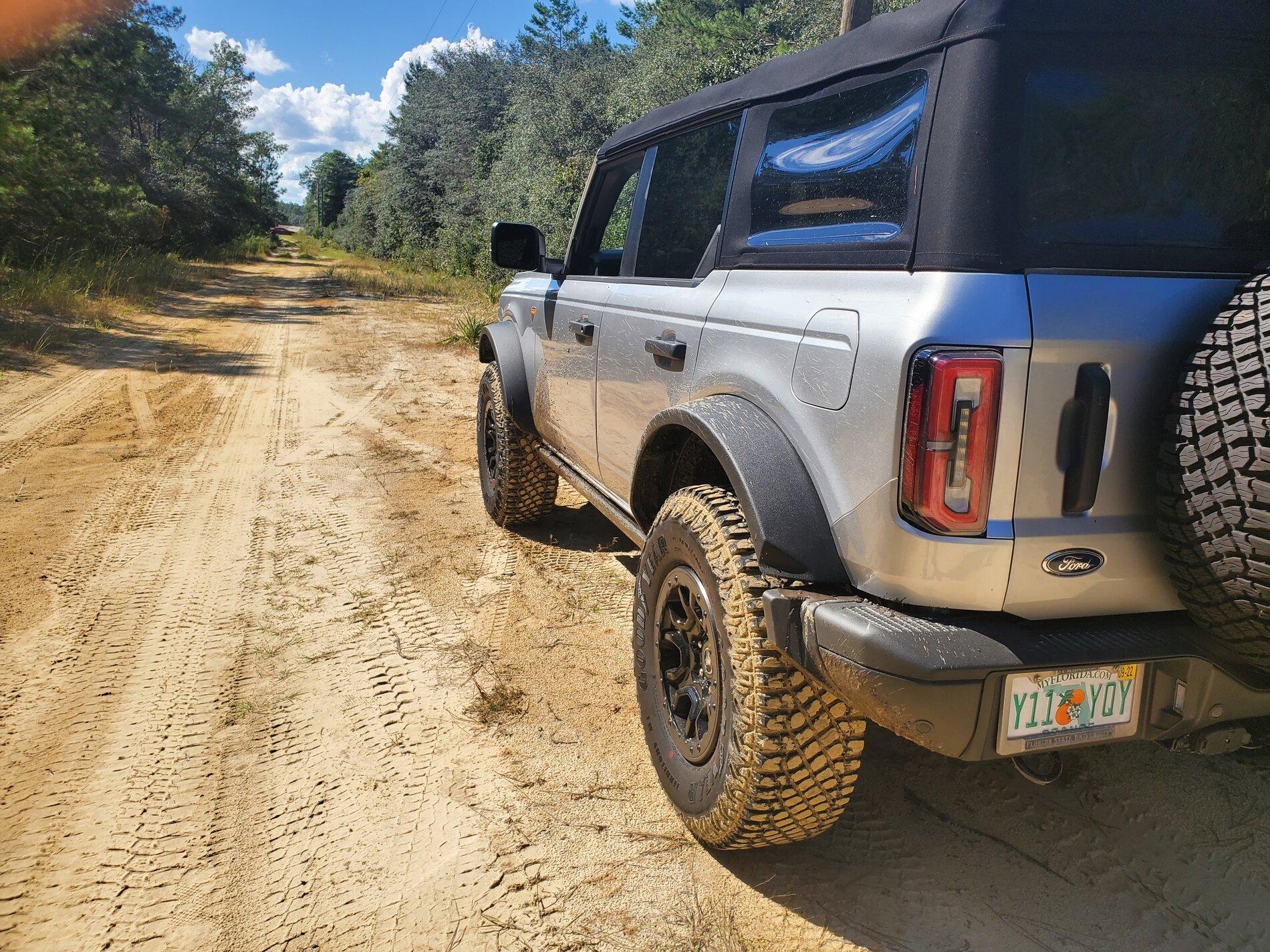 Ford Bronco Badlands - Ocala National Forest Run 20211009_150449
