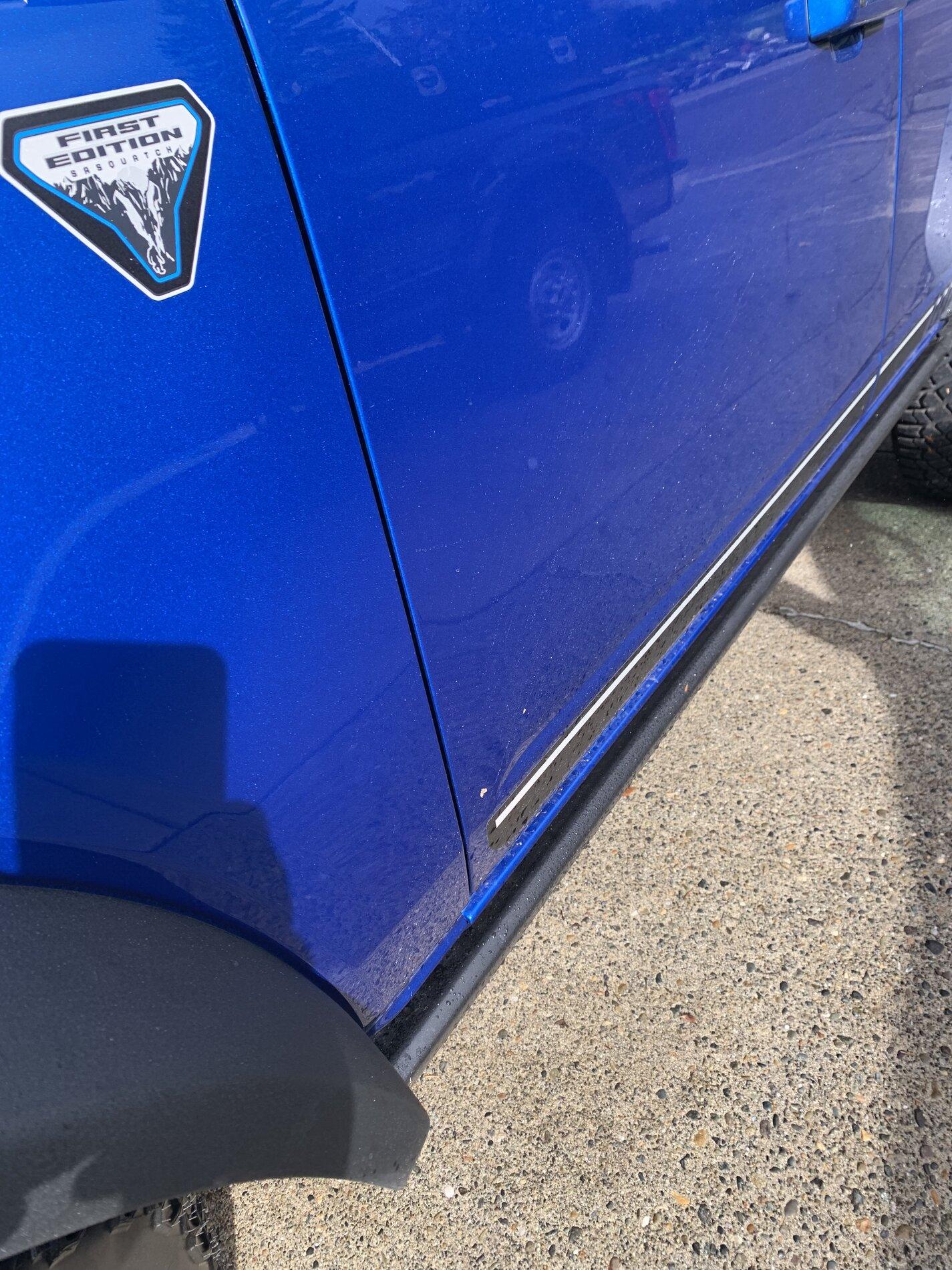 Ford Bronco 🐊 Gatorback Mudflaps received 🐊 D7FF66D0-312E-4D63-8FBA-3589CF54FC86