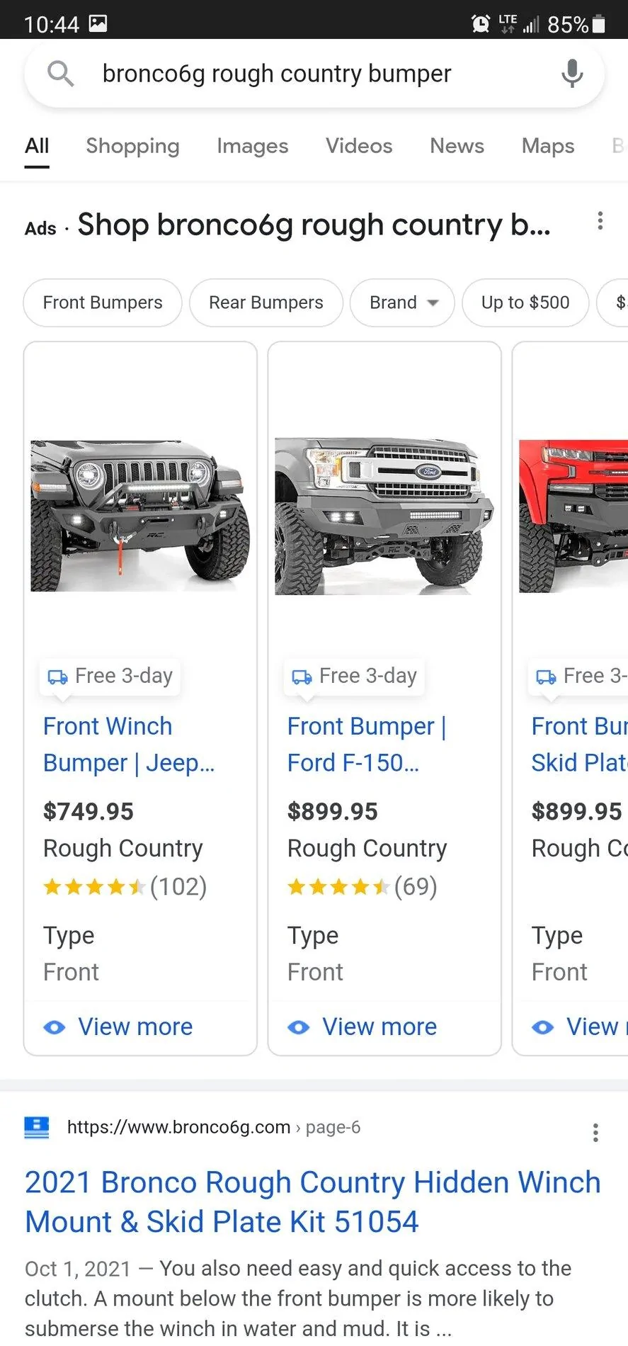 Ford Bronco Rough Country Hidden Winch Mount Screenshot_20211010-104403_Brav