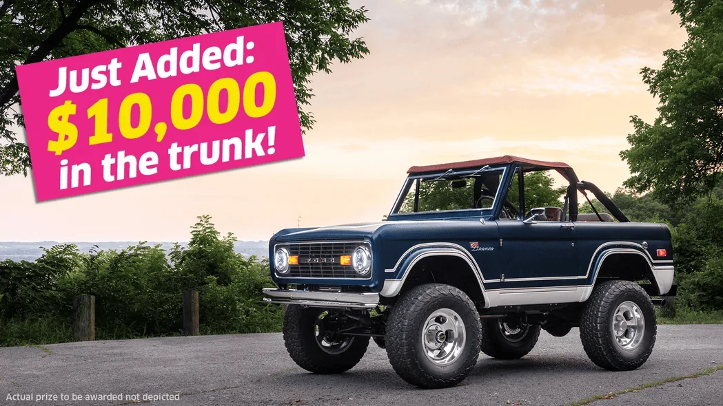 Ford Bronco White Stripes on AMB! 1633919725918