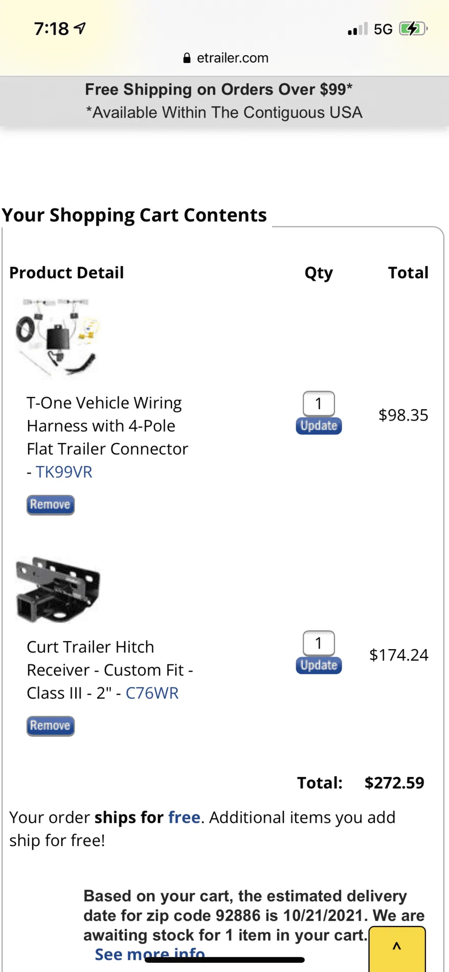 Ford Bronco Curt Plug-and-Play No-Splice Trailer Wiring Harness Out For Bronco C1C77544-C2CD-4632-ACF0-4A7F30828769