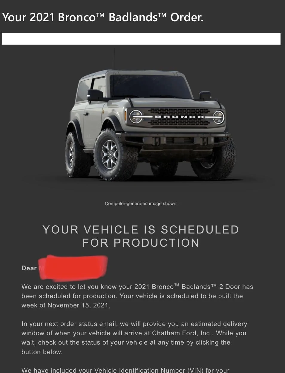 Ford Bronco Production date pulled forward? 397FC6F8-D797-49EE-9940-B1C286D8D329