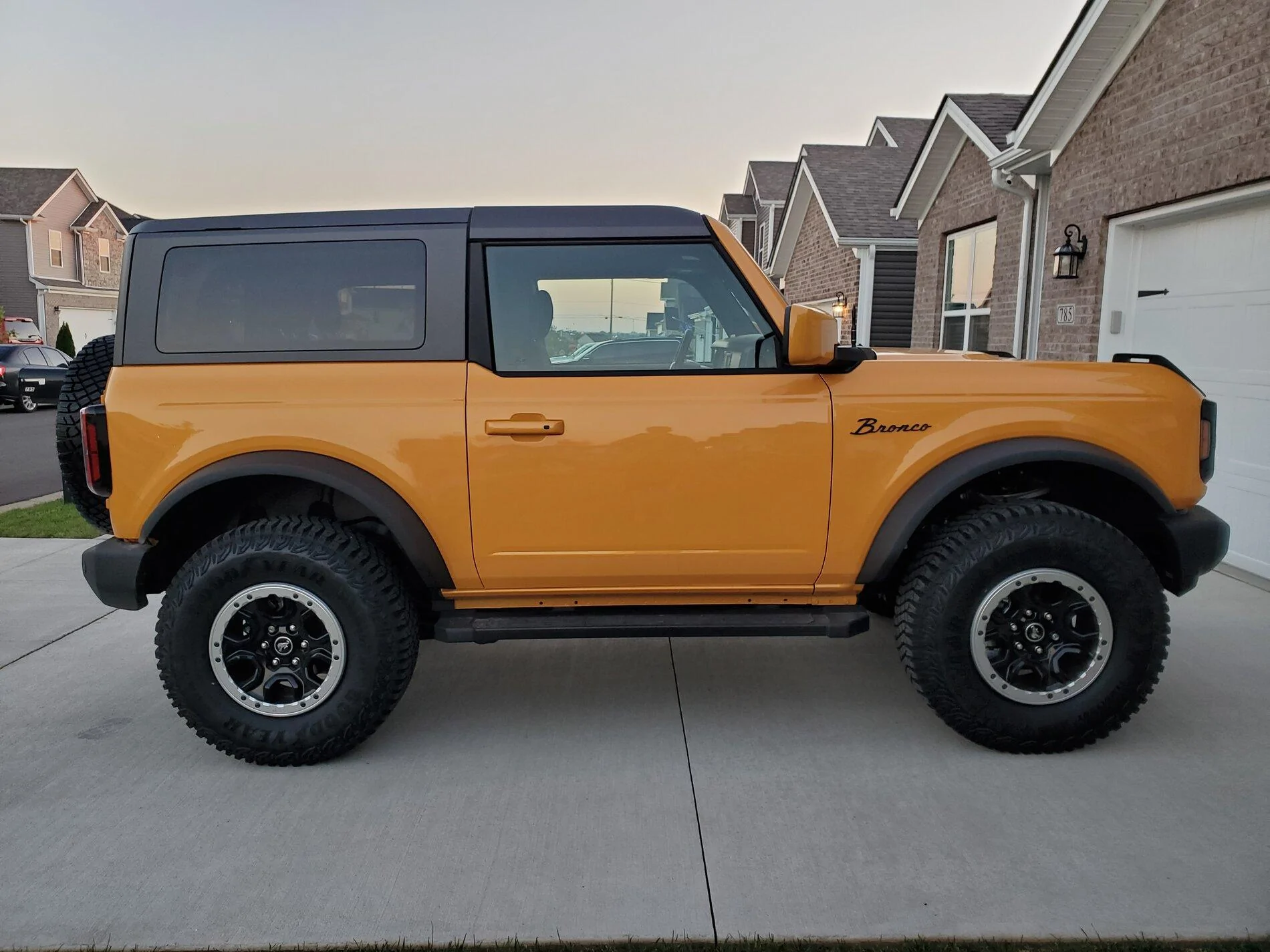 Ford Bronco Upgrades! Areoskin hood protector, rocket antenna, heritage fender badge 20211010_190103