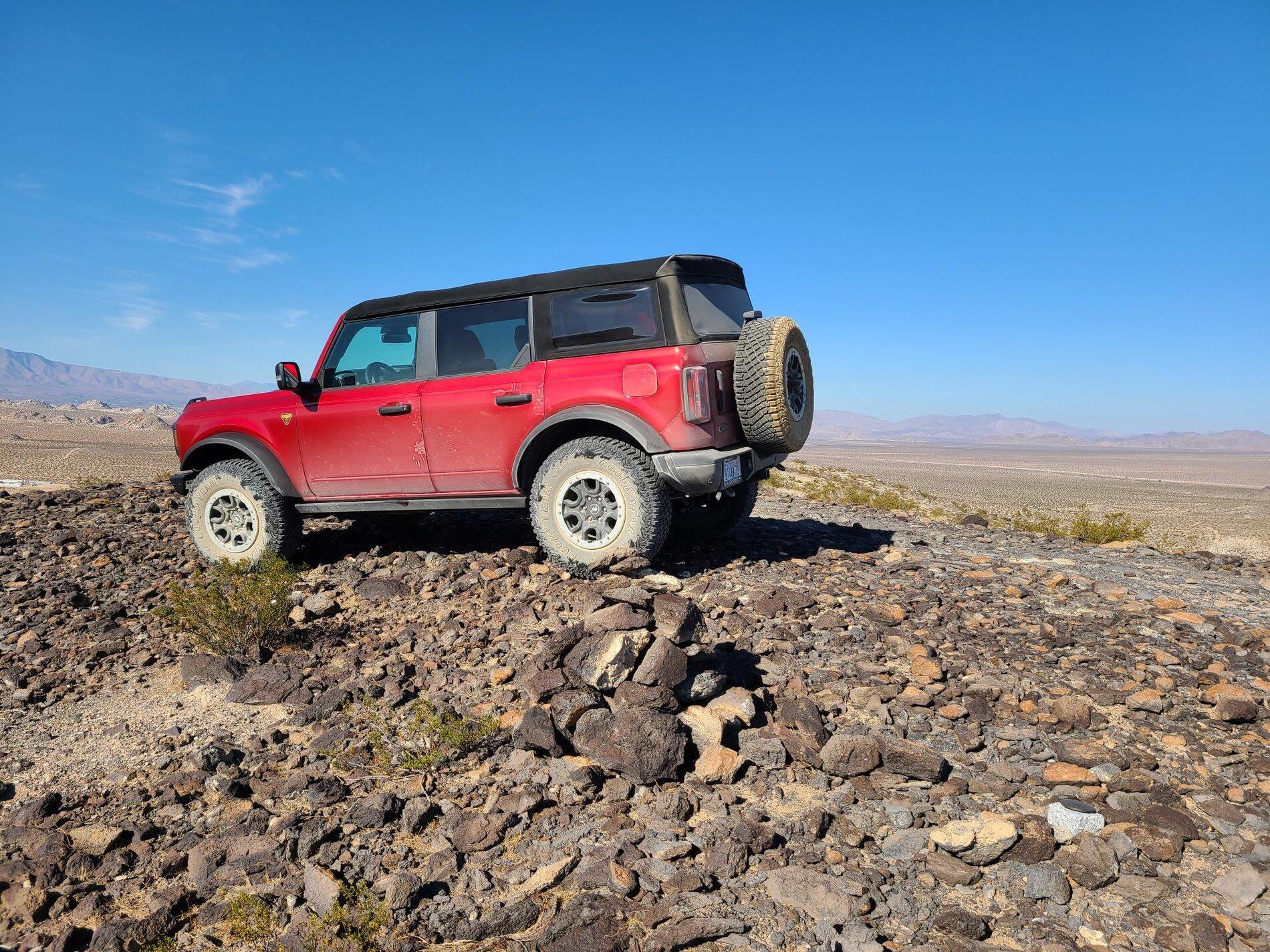 Ford Bronco Bronco Knoll Named and Marked From Easter Egg Coordinates BroncoKnoll