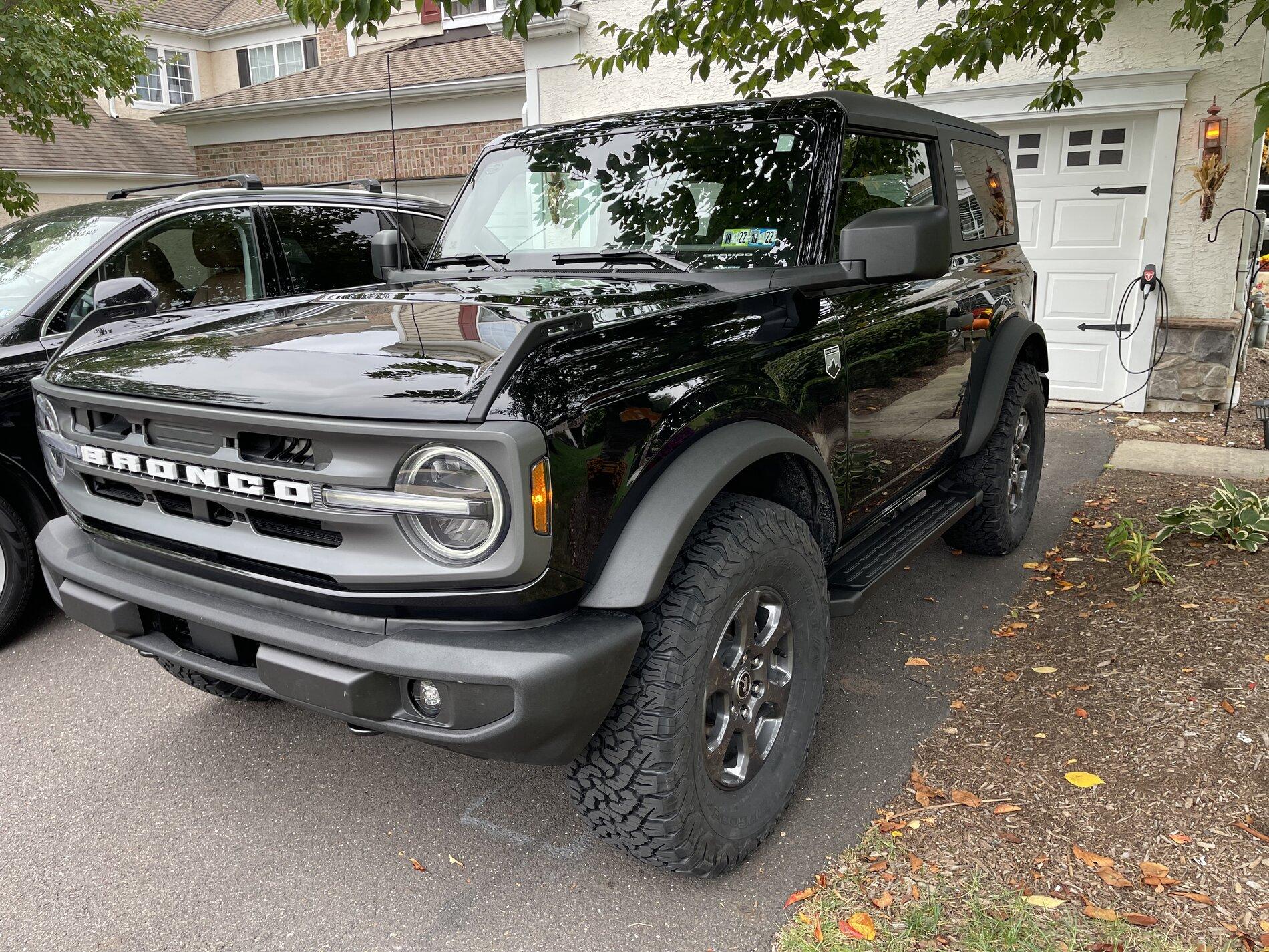 Ford Bronco DELIVERED - Shadow Black Big Bend 2dr 2.3L 753F1041-5FC8-46B8-95E0-55C19485350B