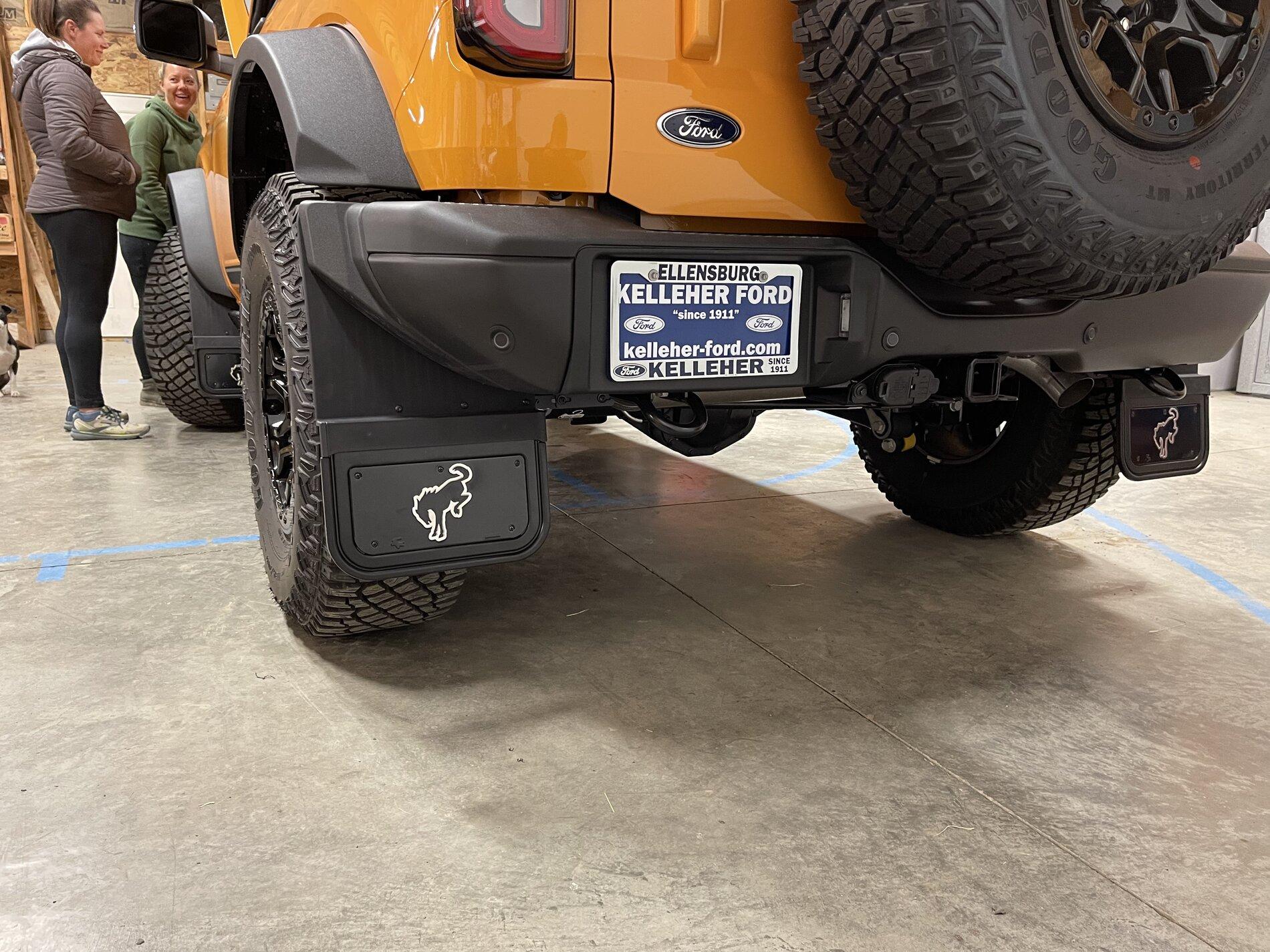 Ford Bronco 🐊 Gatorback Mudflaps received 🐊 077B6C63-3864-4C8E-8010-0B13024EA808