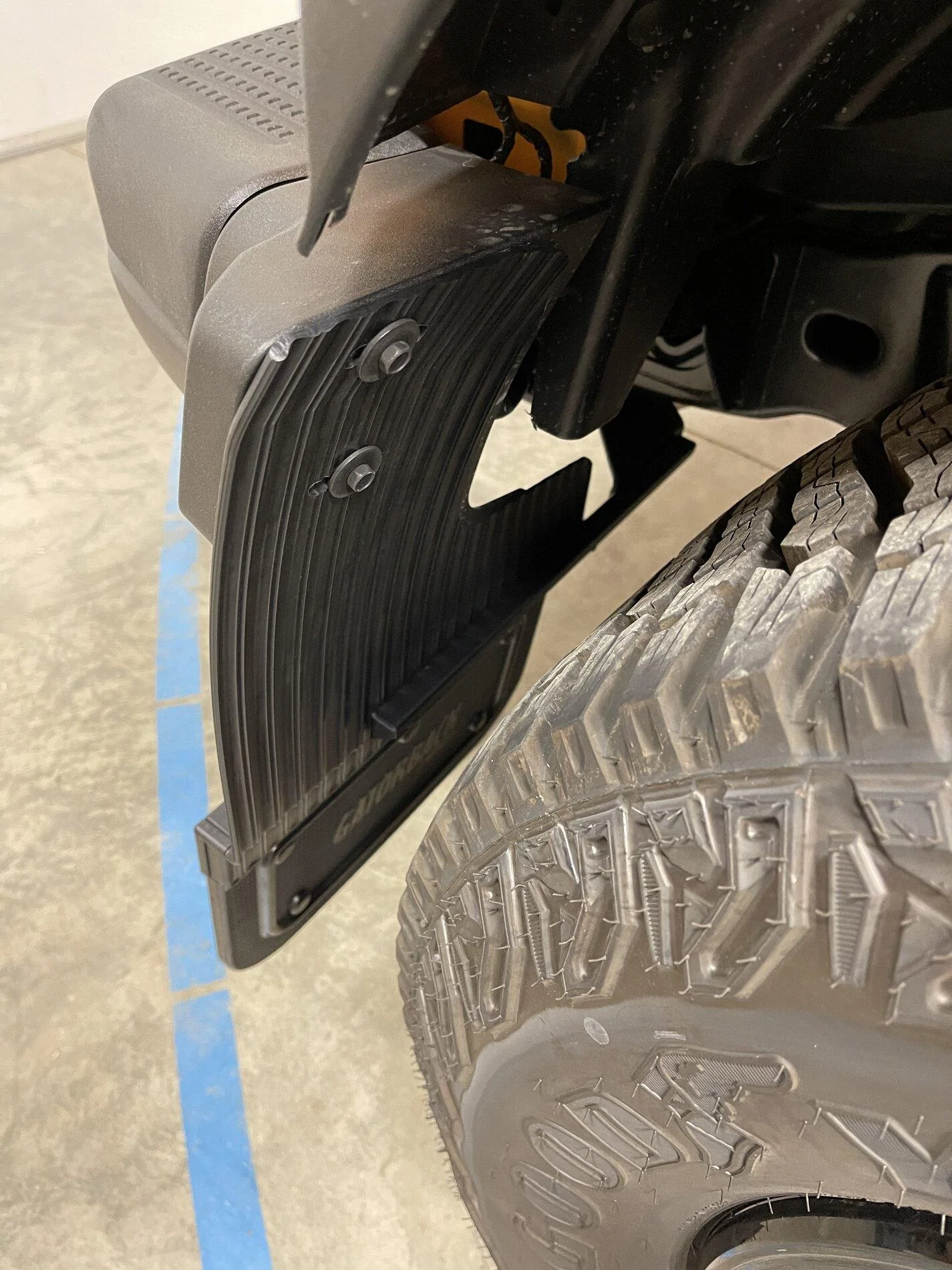 Ford Bronco 🐊 Gatorback Mudflaps received 🐊 69555587-57E2-4D92-A14A-93B1E2D42296