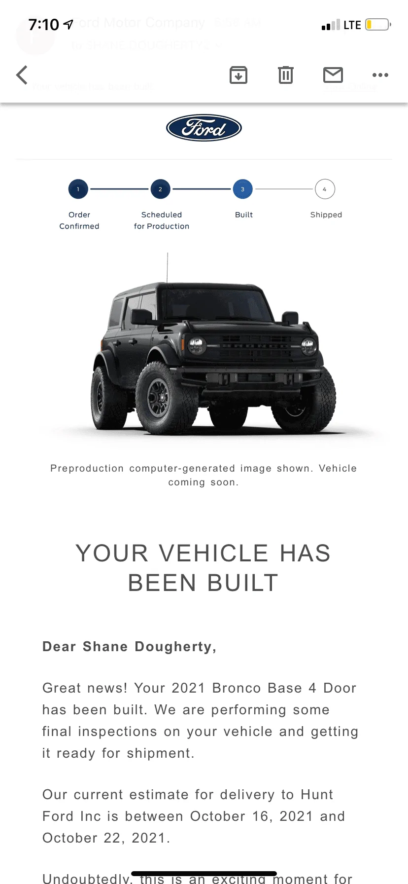 Ford Bronco *** DIRT MOUNTAIN Broncos - Built, Shipped, Delivered Tracker*** 2C347AE6-C995-4F42-ACD9-7DAE5AF0B3DB