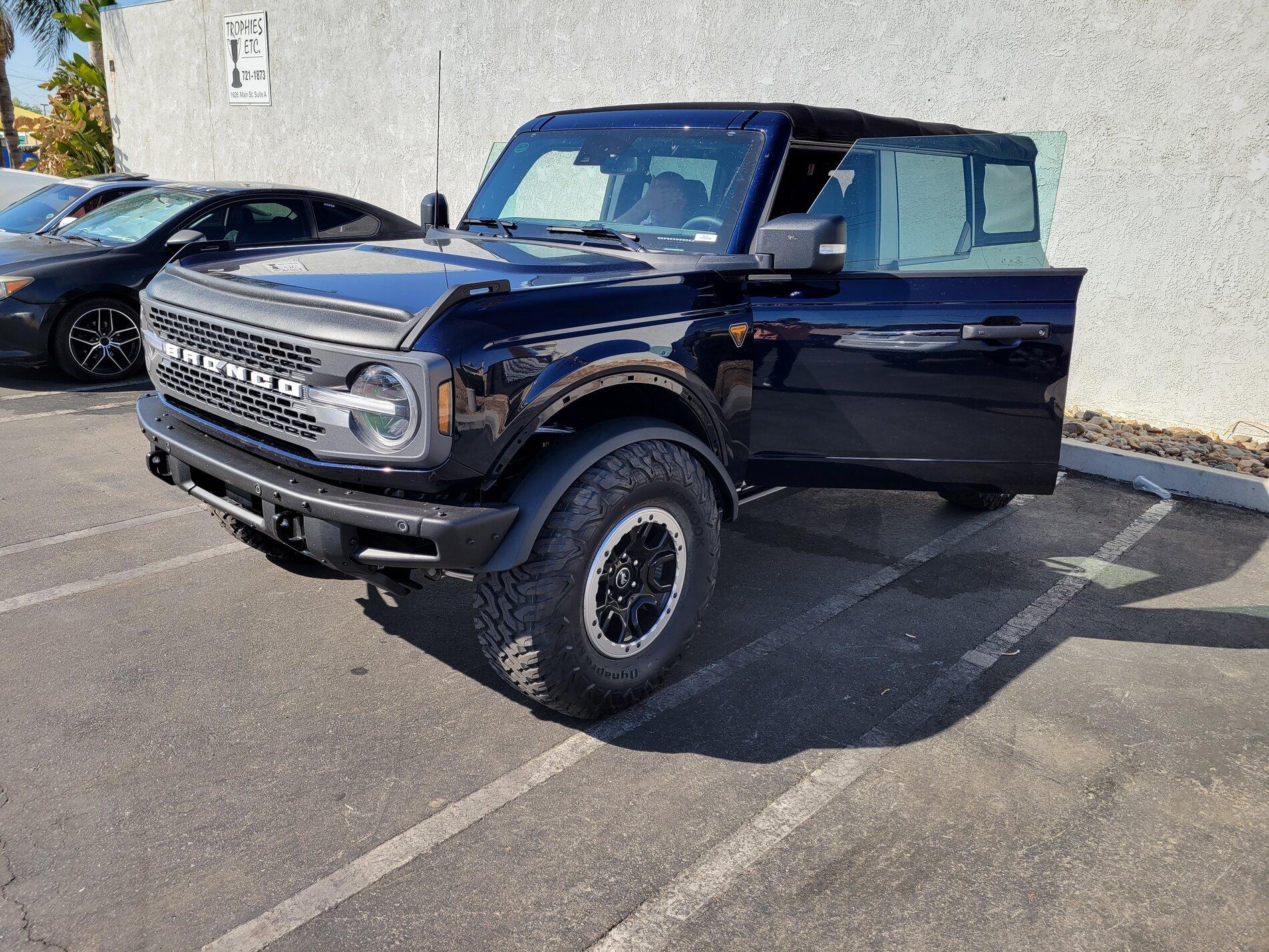 Ford Bronco Inaugural trip with some side adventures Flaresoff1