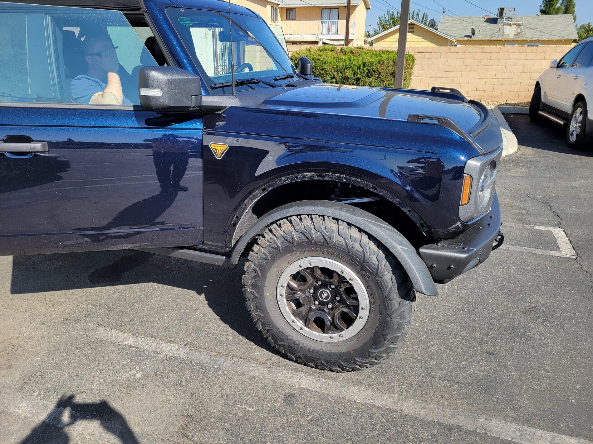Ford Bronco Inaugural trip with some side adventures Flaresoff3