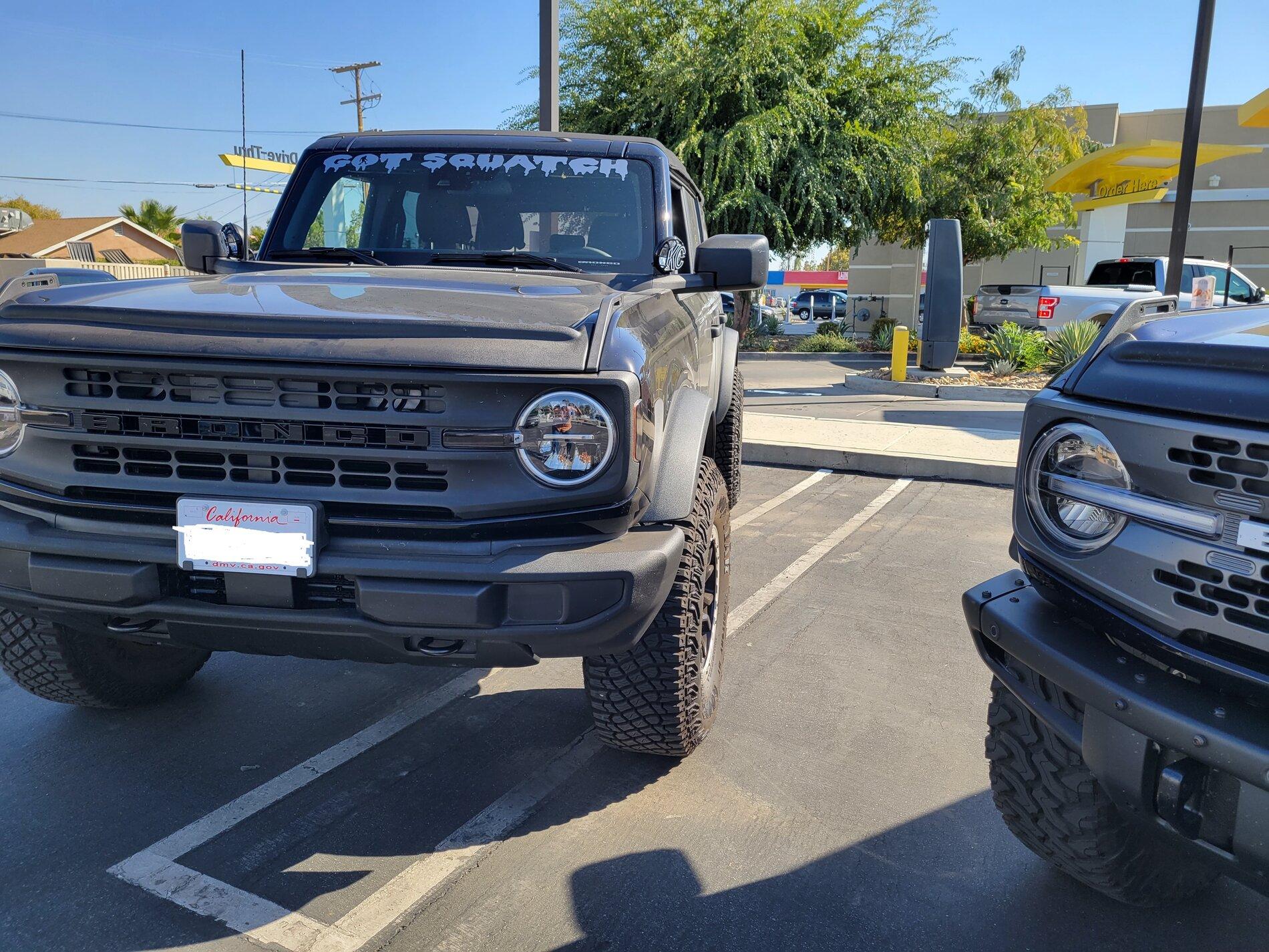 Ford Bronco Inaugural trip with some side adventures Flares2