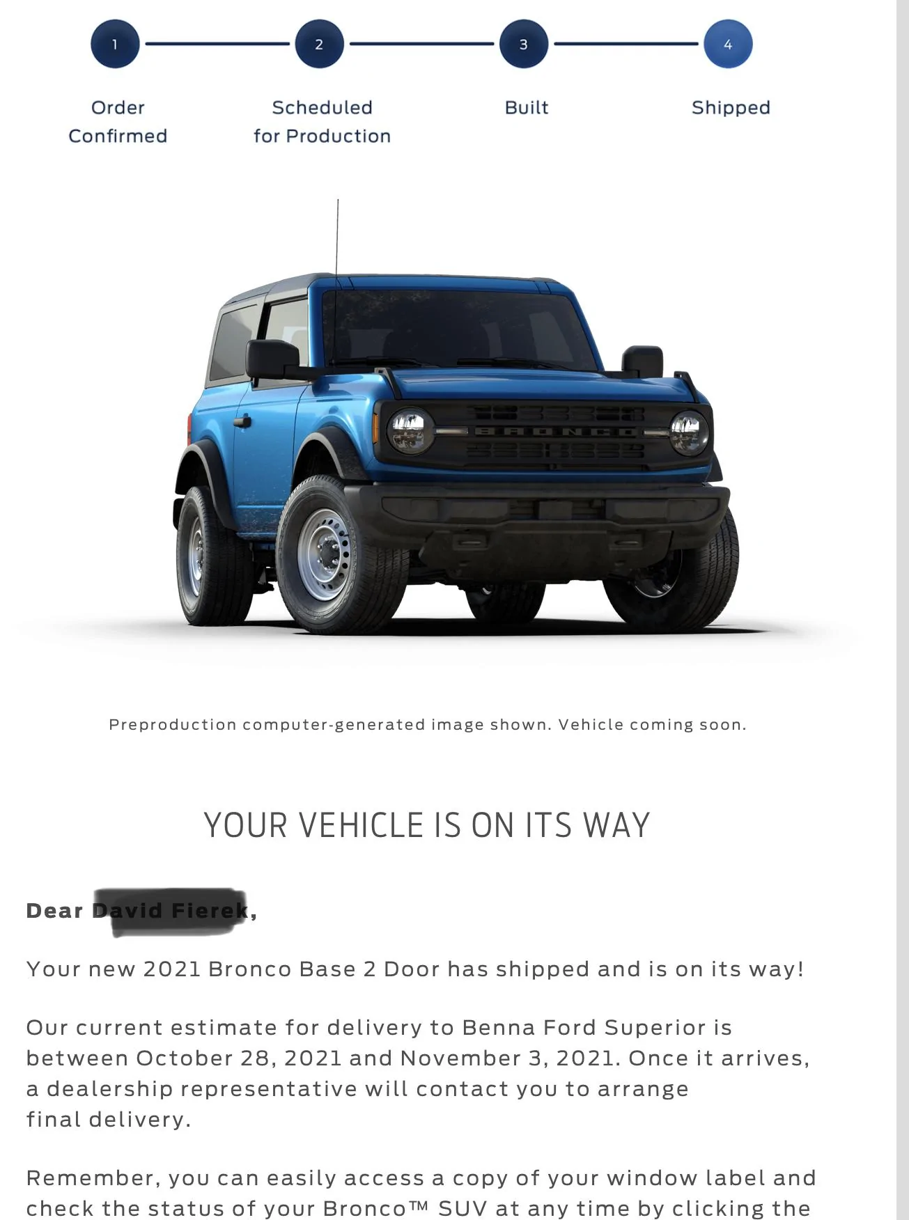 Ford Bronco *** DIRT MOUNTAIN Broncos - Built, Shipped, Delivered Tracker*** 4624D2A6-E6A1-411C-A80F-10D8A95423CF