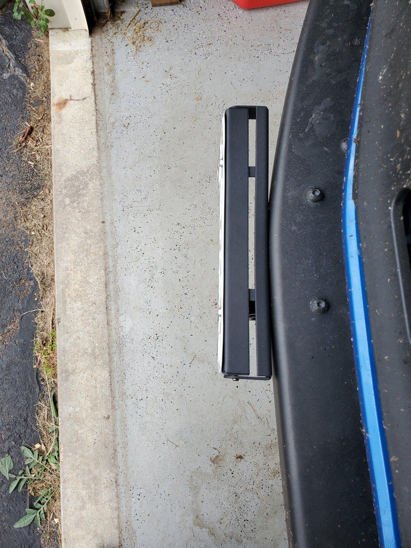 Ford Bronco Front license plate mount options? 20210920_113808